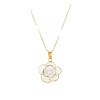 Xiulu Camellia Necklace Women'S Light Luxury Fresh Natural Versatile Clavicle Chain