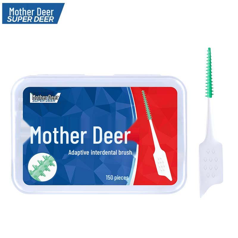 

Мягкая силиконовая межзубная щетка «Маленький олень» для домашнего использования
