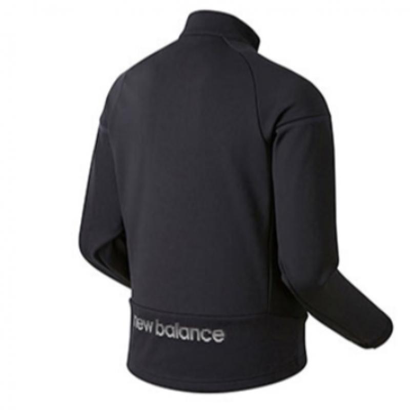 New Balance Jacket Vqb M Brushed Soft Bone Tissue Stand Neck Zip Up nbMd947021 19