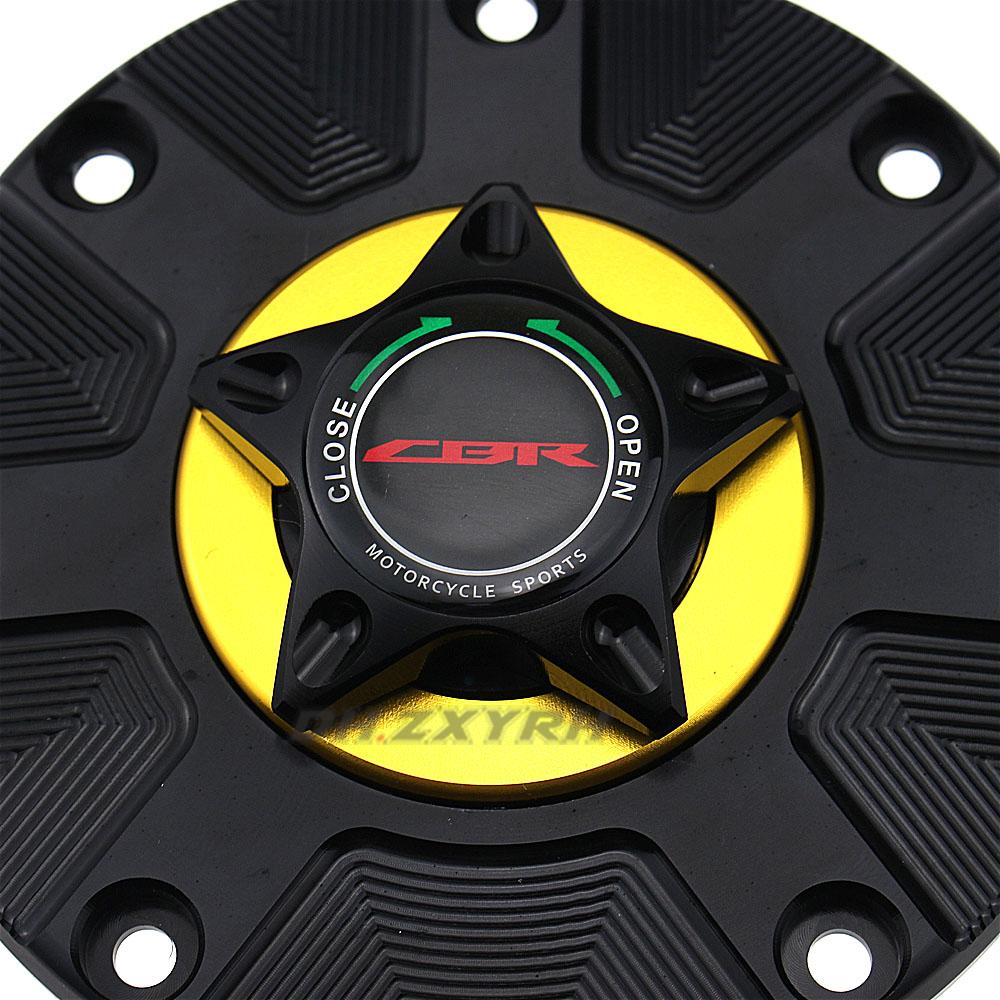 Uzávěr plynové palivové nádrže pro motocykl Honda HRC CBR600RR CBR1000RR CBR250R CBR600 650 500 F4i F4 CBR 900RR Quick Release
