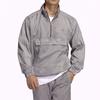 adidas Originals Trefoil G Wash Track Jacket With Logo And Half-Zip Large Pocket Unisex Jacket Gray GL9902