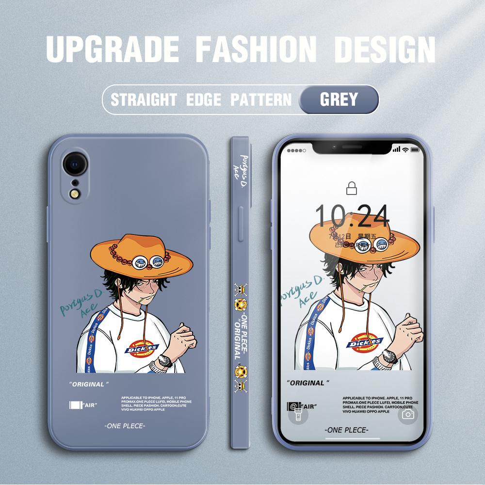 Popular Anime Phone Case for Xiaomi Redmi POCO Mi 11 Lite 5G Note10 Pro Soft Full Protection Square Liquid Silicone Cellphone Back Cover