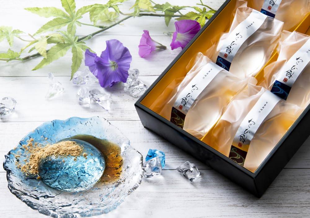 

Midsummer Gift, Japanese Sweets, Warabimochi, Water Warabimochi, Jelly, Somi Kaan Ankodo s Water Spirit Warabimochi, 6 pieces