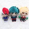 Anime Cartoon Stuffed Deku Plush Doll Baguko Todoroki Shoto Plush Toy Pendant Cute Gift