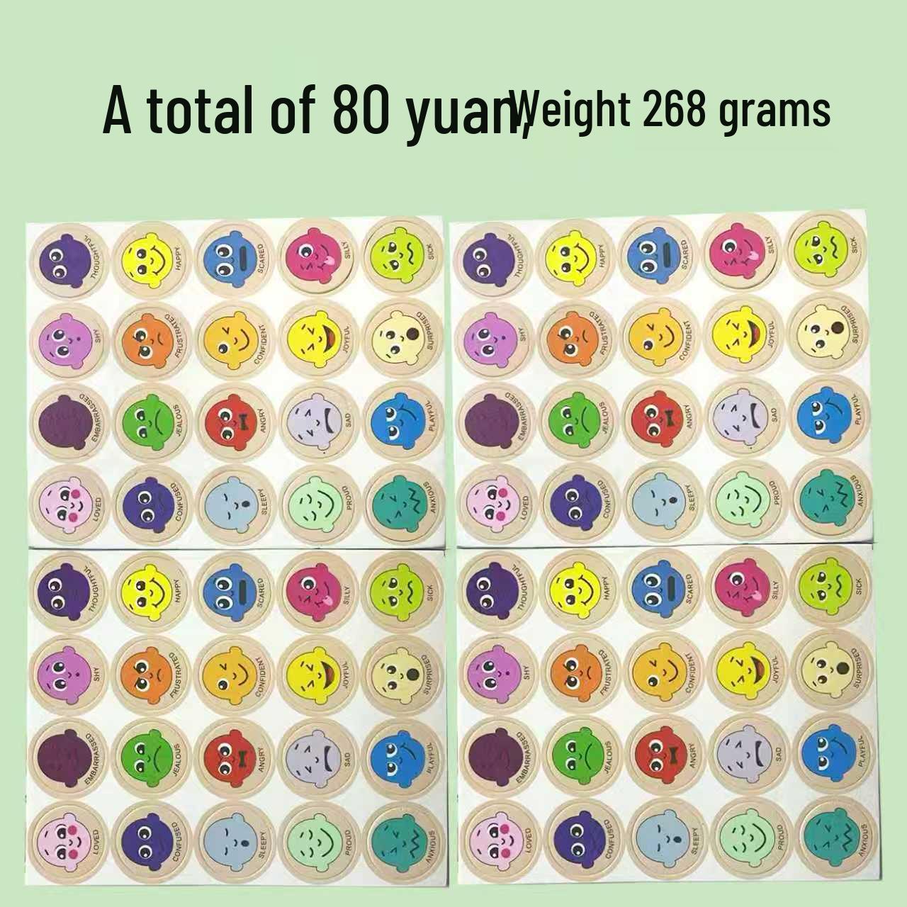 Magnetic EVA Children s Creative Expression Reward Stickers Fade-Resistant