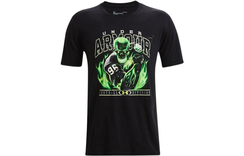 Under Armour T-shirt Heren Zwart S black