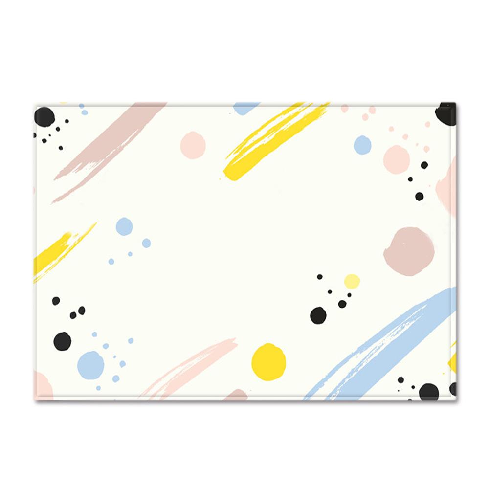 

Textured Large Carpet Feather Wind Bedroom Floor Mat 1.5*1