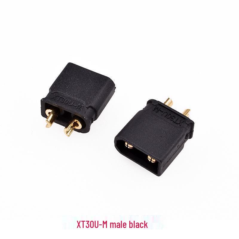 XT30U-M/F Male-Female Lithium Battery Plug Connector for Model Airplane ESC Motor Charging