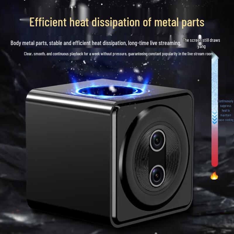 Steck 4K Dual-Lens Live Streaming Computer Camera with 20x Zoom