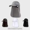 New Outdoor Sunscreen Fisherman Hats Breathable Adjustable Fishing Caps Summer with Neck Flap Wide Brim Sun Hat Women Men