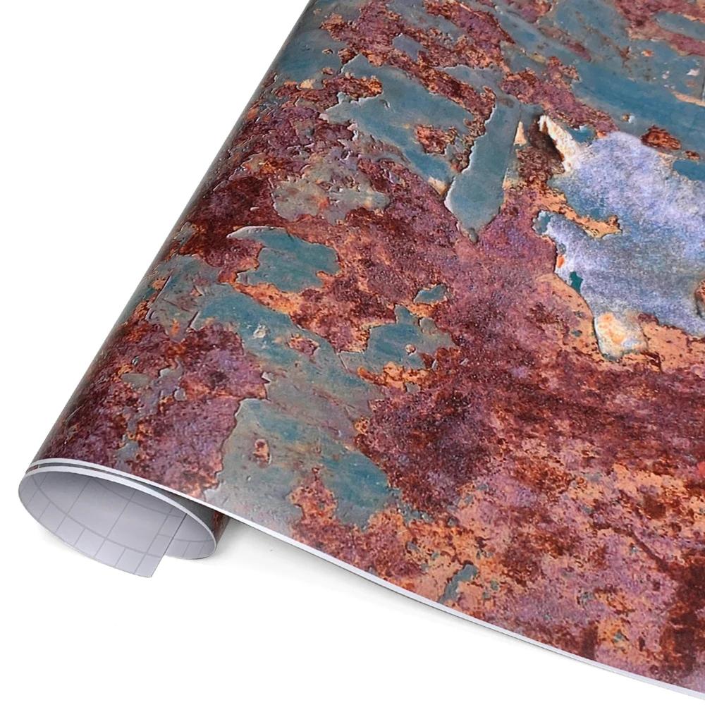 

Rusty Texture Vinyl for Motorcycle Helmet Graphics Vintage Car Stickers Sticker Per Motorcycle Helmets Accessories Motorcycles 10cmx150cm