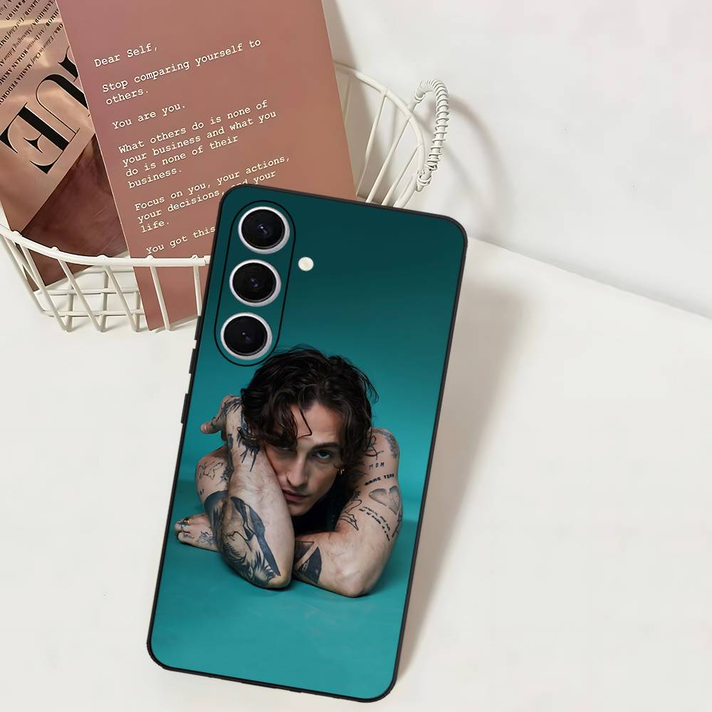 

Funny Little Fears D-Damiano David Phone Case For Samsung S 24 Fe 25 Ultra Plus 20 Lite 21 30 22 23 24 22 Ultra 5G Fundas Samsung S20 ULTRA 5G