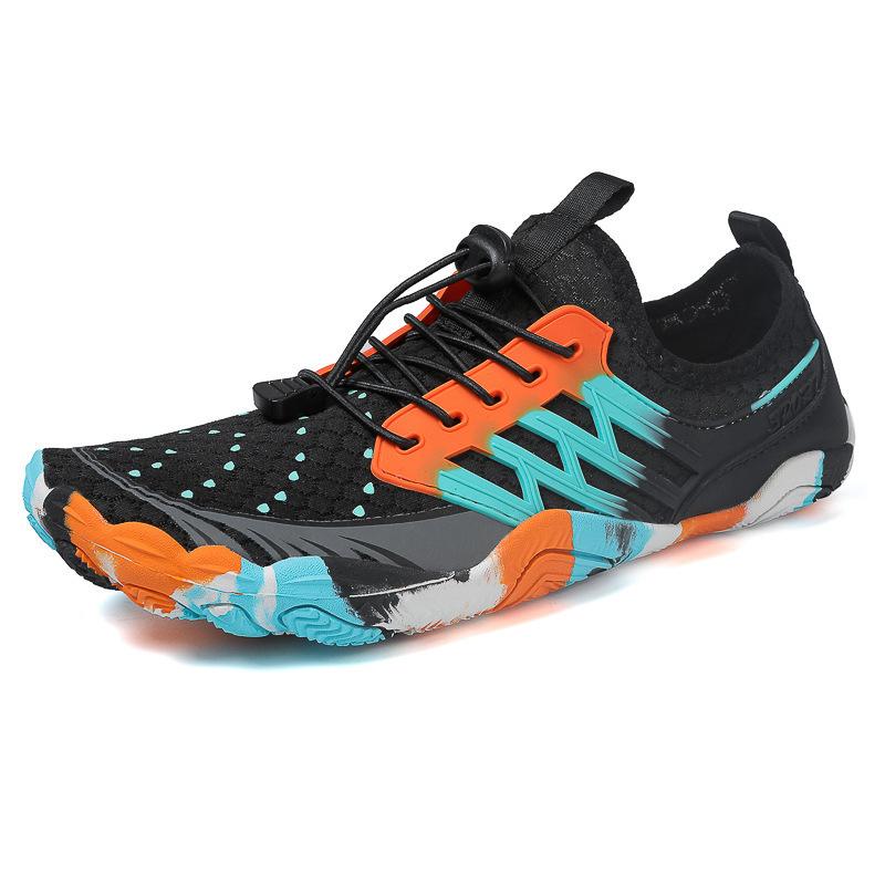 New beach shoes women's wading shoes men's swimming shoes quick-drying breathable river tracing shoes water shoes single