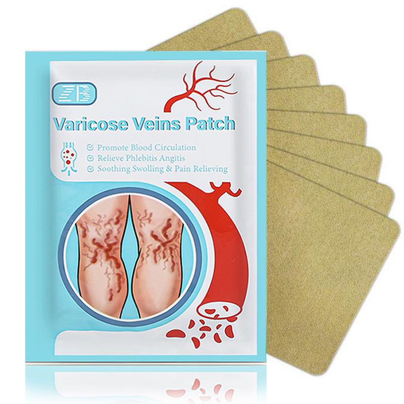 12pcs/Bag Varicose Veins Stickers Varicose Vein Healing Patch Plaster Promote Blood Circulation