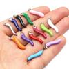10pcs Enamel Chili Pepper Pendant Charms Stainless Steel  DIY Jewelry Making Accessories for Earrings Necklace Bracelet