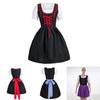 Vintage Style Bavarian Dirndl Dress For Oktoberfest And Festival Cosplay