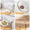 No Need To Punch Holes Self Adhesive Hooks Seamless Transparent Heavy Duty Hooks Wall Mounted No-trace Adhesive Hanging Buckle