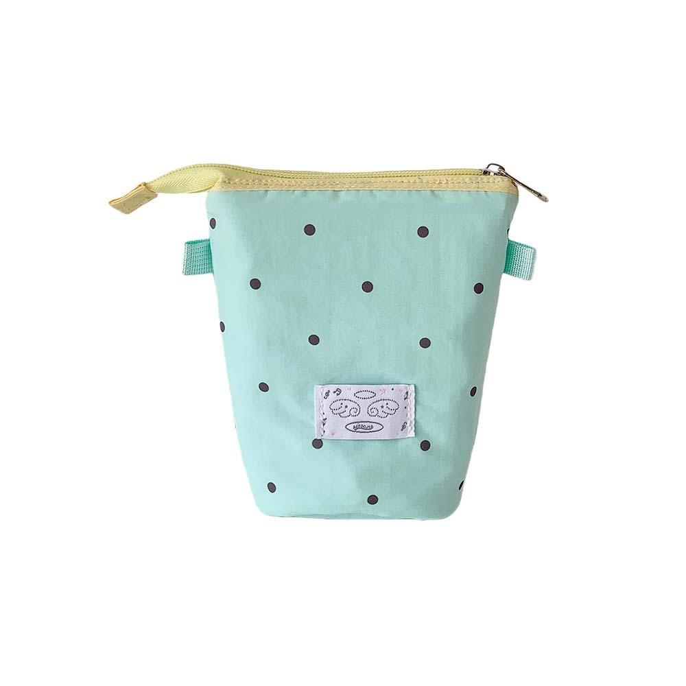 Standing Pen Holder Korean Cloth Stationery Bag Candy Color Pencil Pouch  School