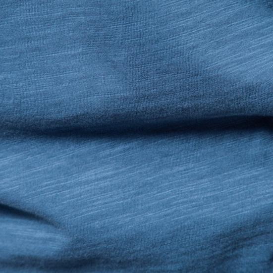 T-shirt da uomo con scollo a V, maniche corte, texture morbida, tinta unita, semplice maglione top, streetwear