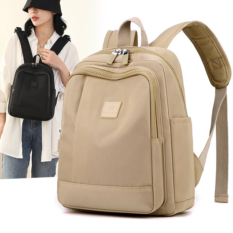 Lightweight Nylon  Student Schoolbag Women's Travel Small Backpack