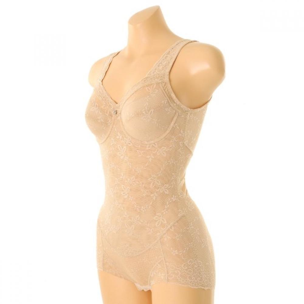 Wacoal ComfortAble Shoulder Smooth Body ShapIng Medium Type Wire All In One  Ab 