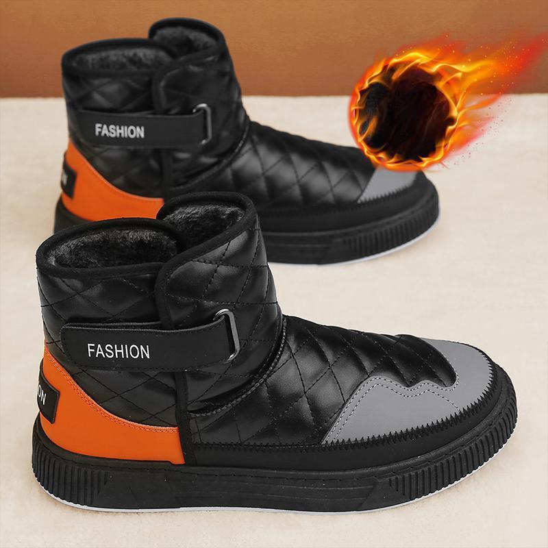 

Зимние ботинки Мужская обувь Модные хлопковые ботинки Повседневная хлопковая обувь 44