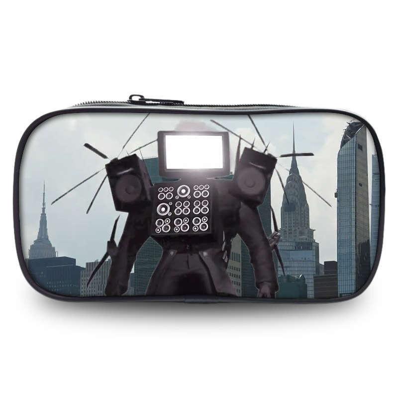 Titan Pencil Highquality Case With Unique Toilet Man Design Students For