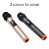 Ruční bezdrátový mikrofon UHF dynamický mikrofon s přenosným mini přijímačem 6,35 mm kompatibilní se zástrčkou