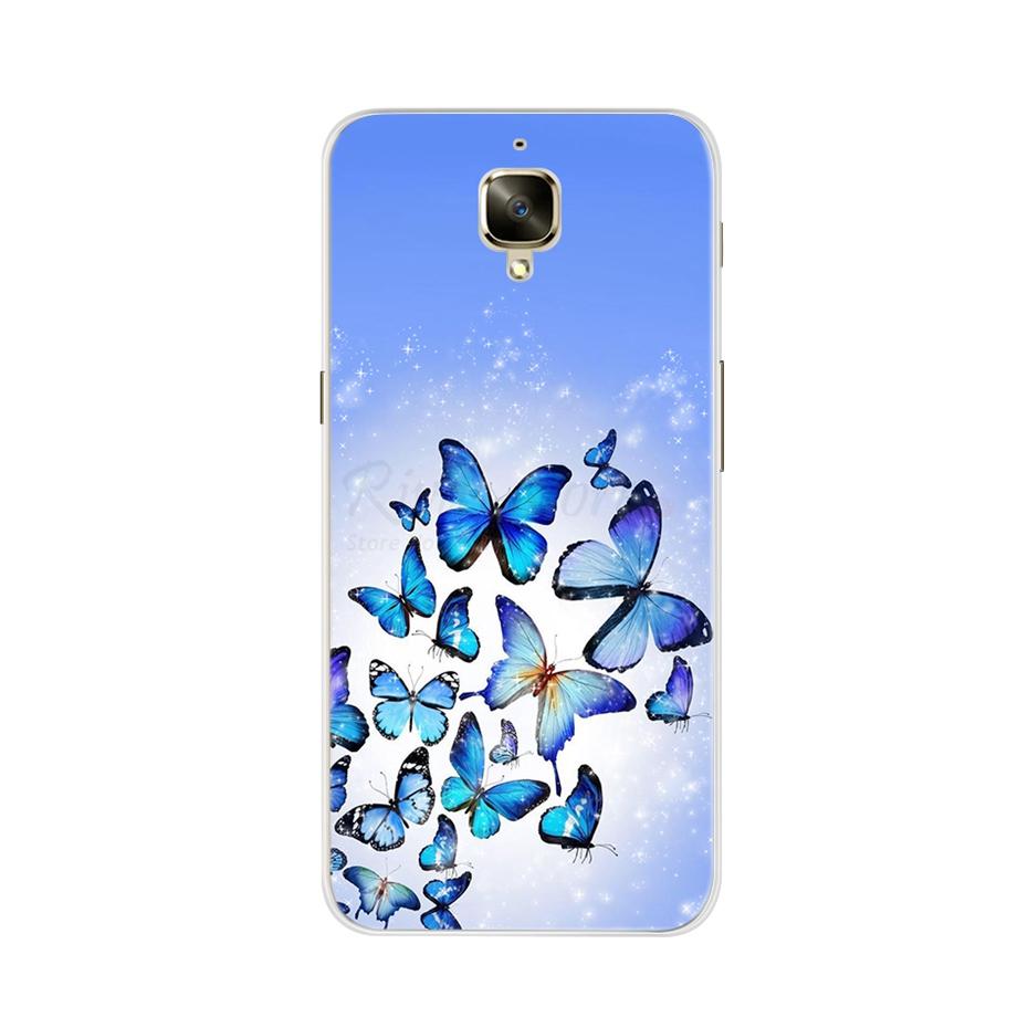 For OnePlus 3t Case Oneplus 3 Back Cover Ultra Thin Silicone Cartoon For Oneplus 3T Cover One Plus 3 Three Phone case Soft Coque