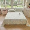 Active Print Pure Cotton Bed Sheets - Simple Style for Dormitory, Home, Single & Double Beds