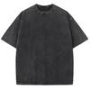 Mens Tshirt One Piece Anime Luffy Mugiwara Straw Hat Print Washed Cotton Casual Short Sleeve Tees Summer Streetwear Casual Top