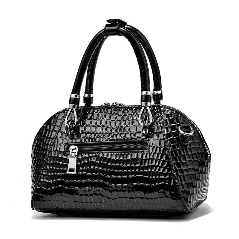 Tasche mit Krokodilmuster, Damenhandtasche, geräumige Umhängetasche, neuer Trend