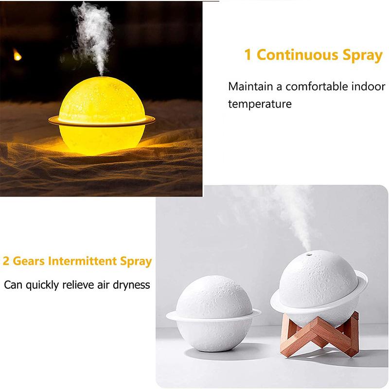 Portable Star Ball Humidifier Usb Ultrasonic Cool Mist Maker Desktop Mini Air Humidifiers Purifier With Led Light Air Humidifier