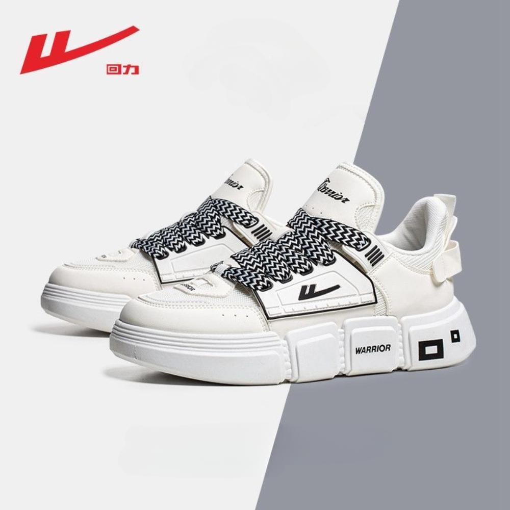 

Мужская спортивная обувь Warrior Back на платформе с увеличенным голенищем, мужская сетчатая спортивная повседневная обувь 44 белый