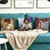 C-Code Geass Suzaku Kururugi Square Double-Sided printed Pillow Case Bedroom Bedside Pillow Sofa Cushion Cover