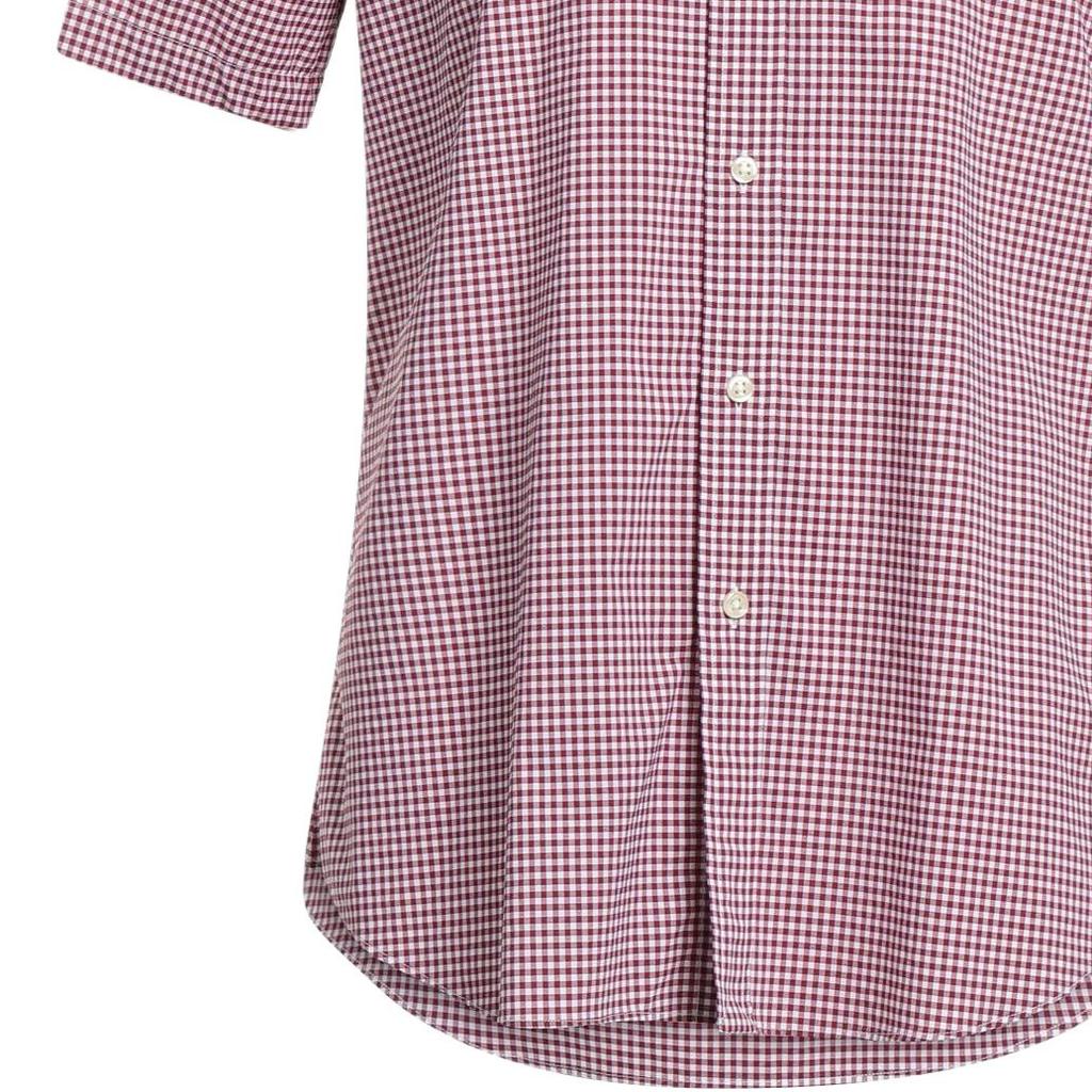 Polo Ralph Lauren SS25 Plaid Pony Embroidered Single-Breasted Short Sleeve Shirt Men Shirts 710843662-004