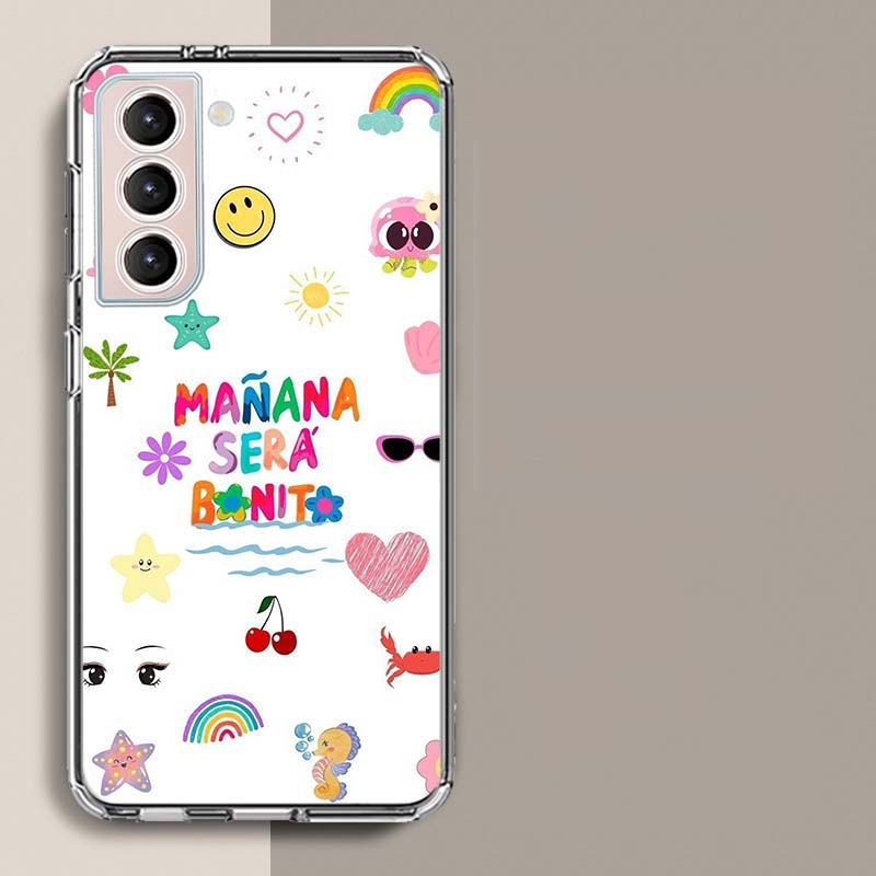 Karol G M-Manana Sera B-Bonito Phone Case For Samsung Galaxy S25 Edge S24 S23 FE S21 S20 Plus S22 S26 Ultra Cover Clear Cases TP