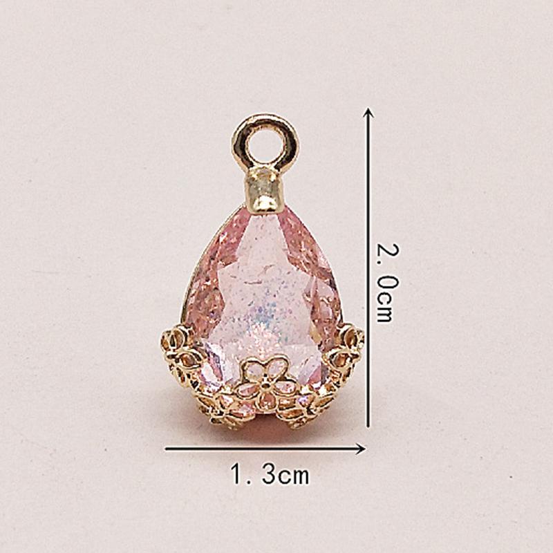 5Pcs 13*20Mm  Charms Pendant Diy Jewelry Making Sewing Accessories Craft Decorative  Button