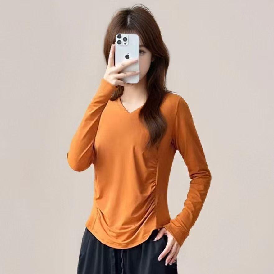 Women's Quick-Dry Loose Fit Yoga & Sports Long Sleeve Set for Running, Cycling, Fitness & Outdoors