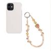 Short Bling Strawberry Phone Chain Anti-lost Pearl Mobile Phone Lanyard  Christmas Gifts