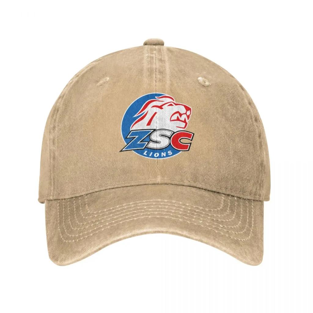 Lions Swiss Ice Hockey Sports Fans Zürich Switzerland Baseball Cap Military Cap Man Mountaineering Anime Women'S Cap Men'S