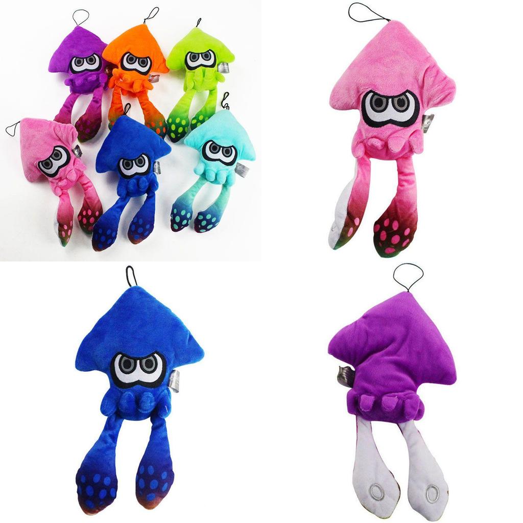 Limited Edition Splatoon Inkling Squid Plush Toy 25cm Soft Stuffed Animal Doll Pendant
