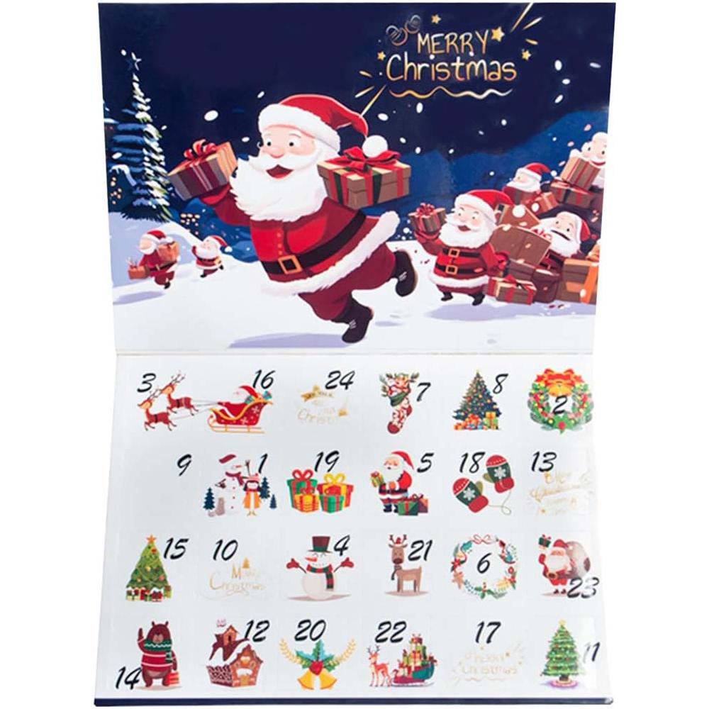 Advent Calendar Boxes To Fill, Fill Your Own Advent Calendar Boxes, 24 Days Christmas Countdown Empty Fillable Boxes, Christmas Advent Calendar Cases