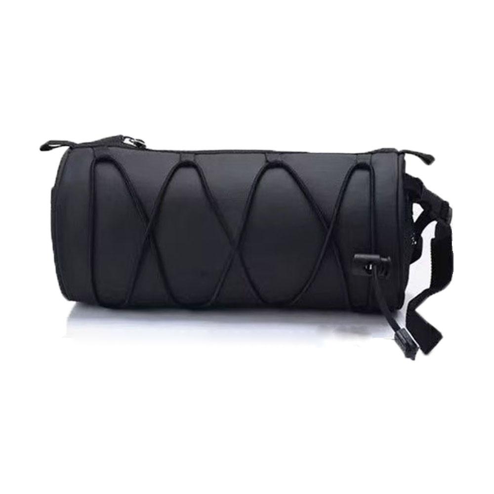 Portable Multi-Functional Bike Front Frame Bag Waterproof Oxford Fabric Cycling Storage Organizer Black чёрный