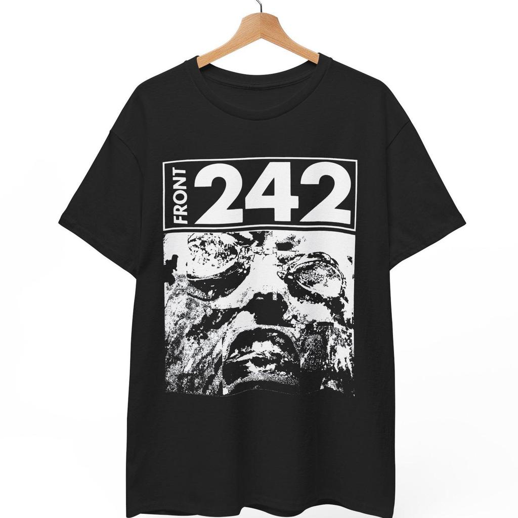 Front 242 EBM Industrial Band T-Shirt, Electronic Body Music Synthpop Apparel
