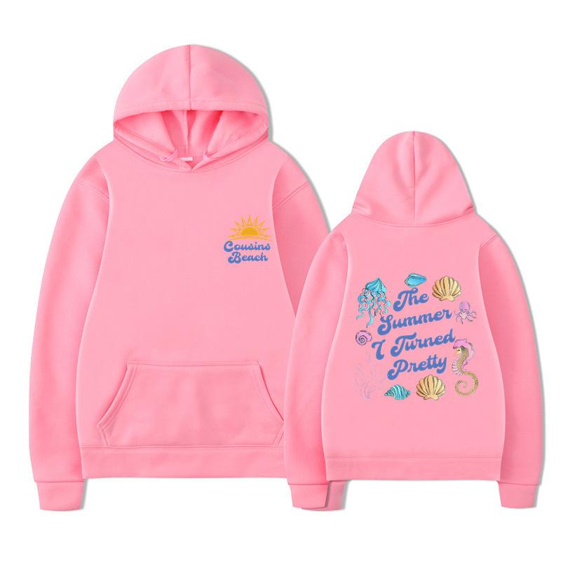2025The Summer I Turned Pretty Hooded Sweater Loose Casual Hoodie