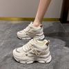 Mesh Breathable Thick-soled Dad Shoes New Fashion Inner Height Increase Casual Shoes Running Sports Shoes