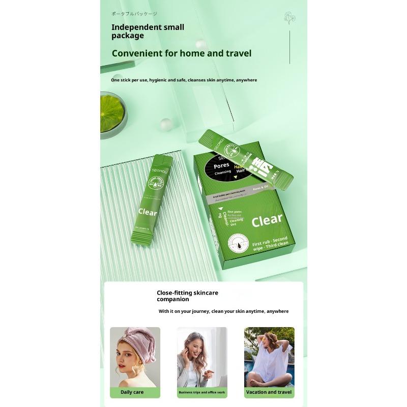 Pore Cleansing Mask Hydrating Moisturizing Oil Control Self-foaming Smear