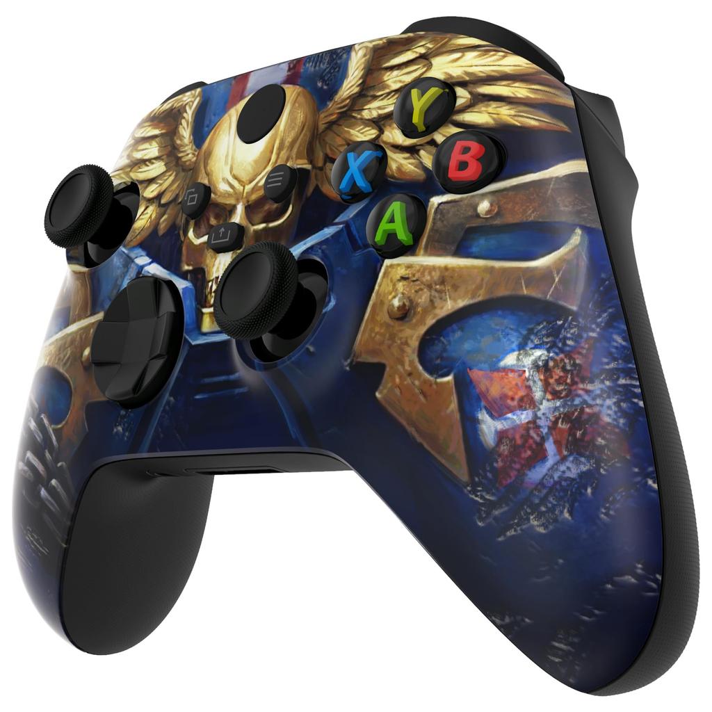 Custom Front Housing Shell for Xbox Series Featuring a Heavy Cover Faceplate for Xbox Series and Xbox Core Not eXtremeRate's X/S, Horror-inspired