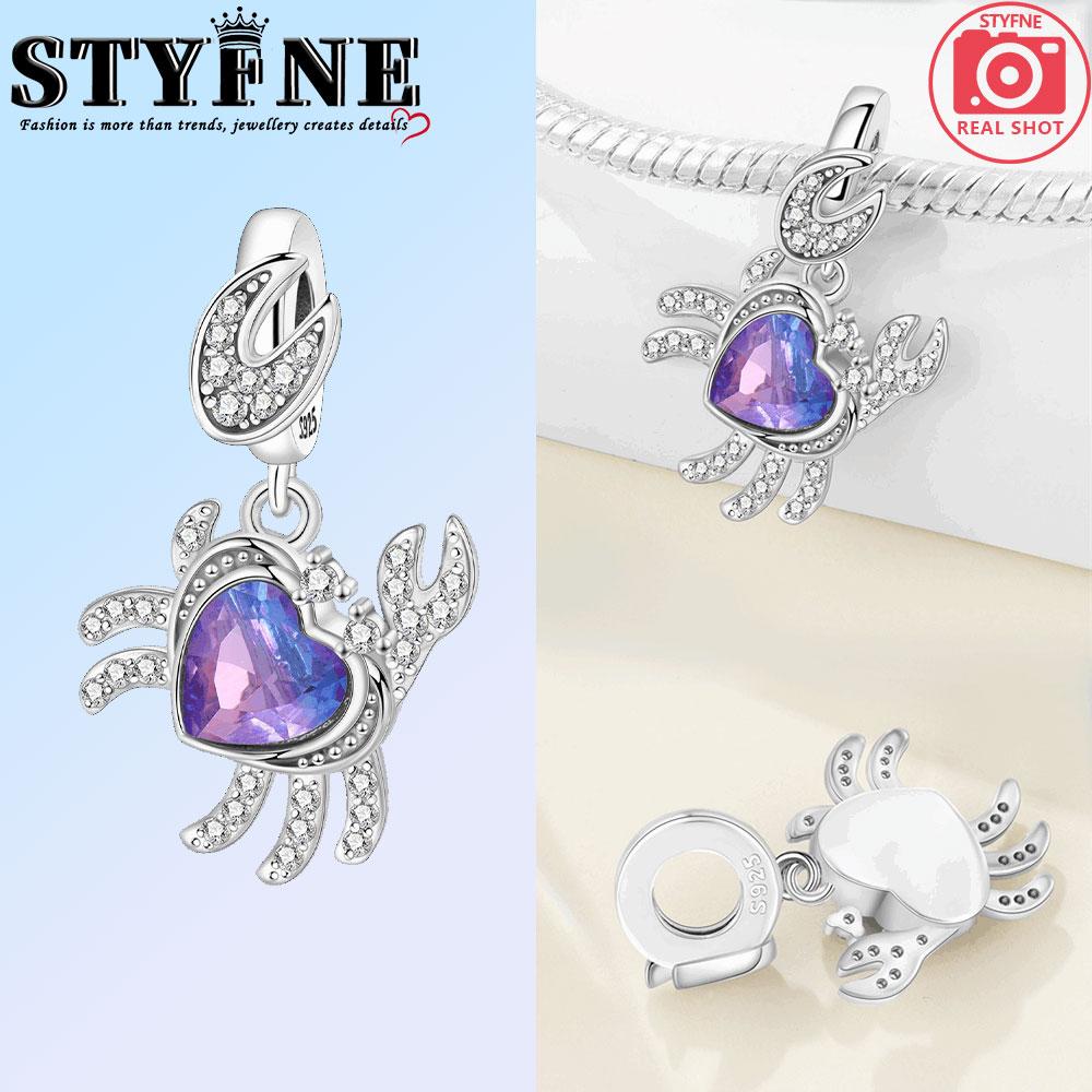 Copper Ocean Koi Turtle Conch Shell Starfish Mermaid Charms Beads Pendant For Original Bracelet Woman Girl Jewelry